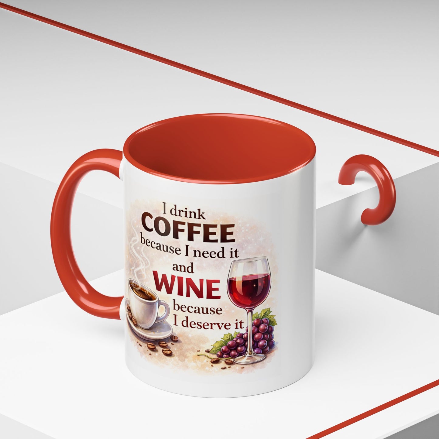 Humor Mug - I Drink Coffee Because I Need It