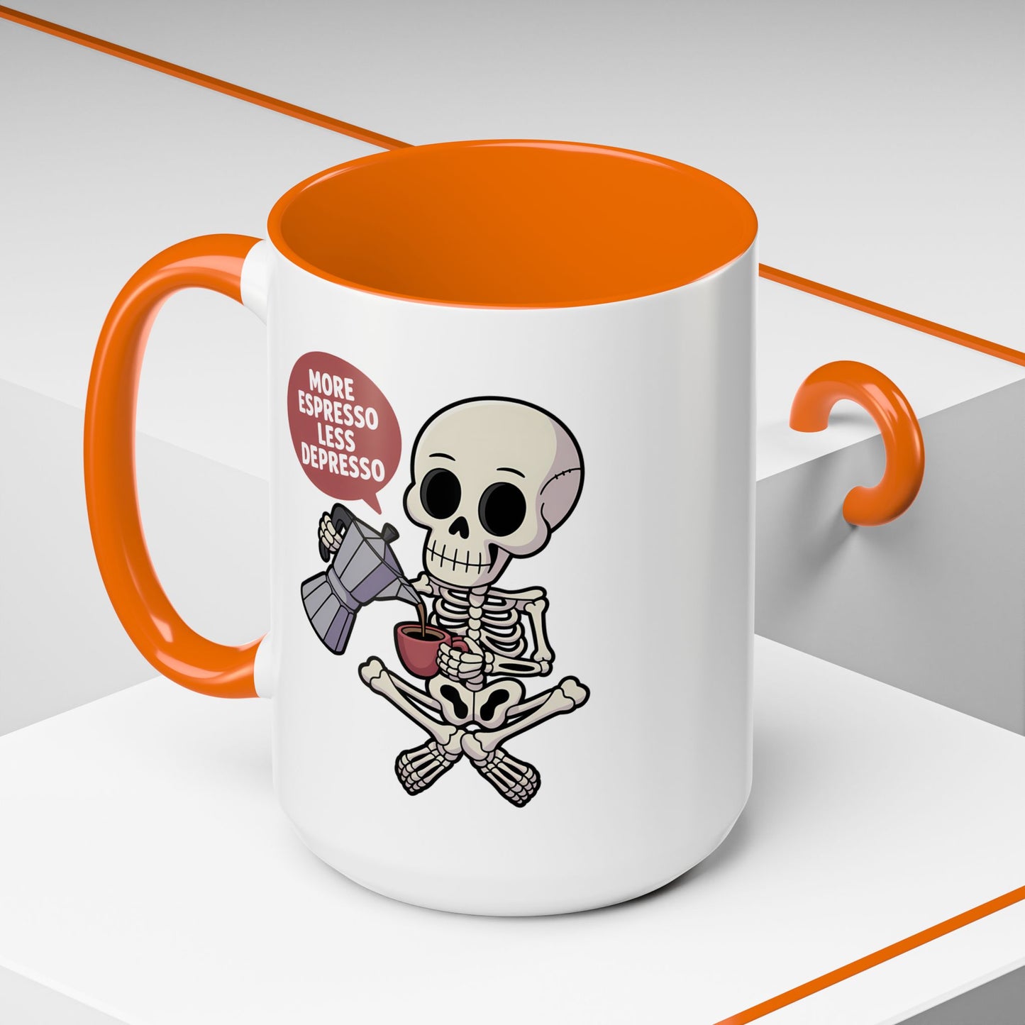 Halloween Mug - More Espresso Less Depresso