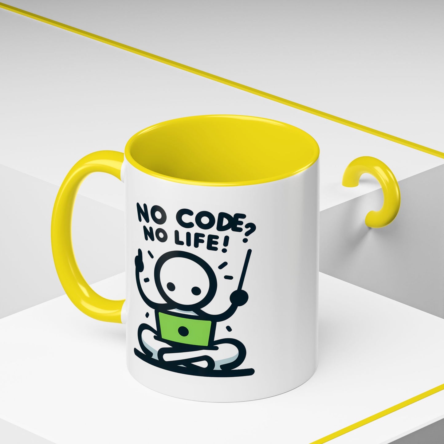Humor Mug - No Code No Life