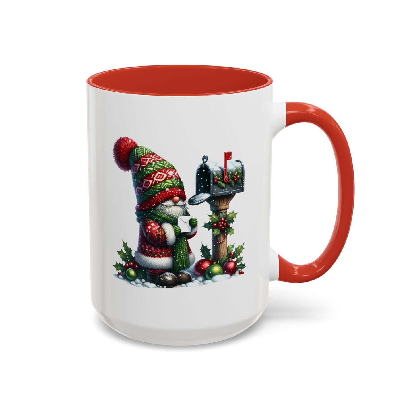 Christmas Mug - Gnome and Mail