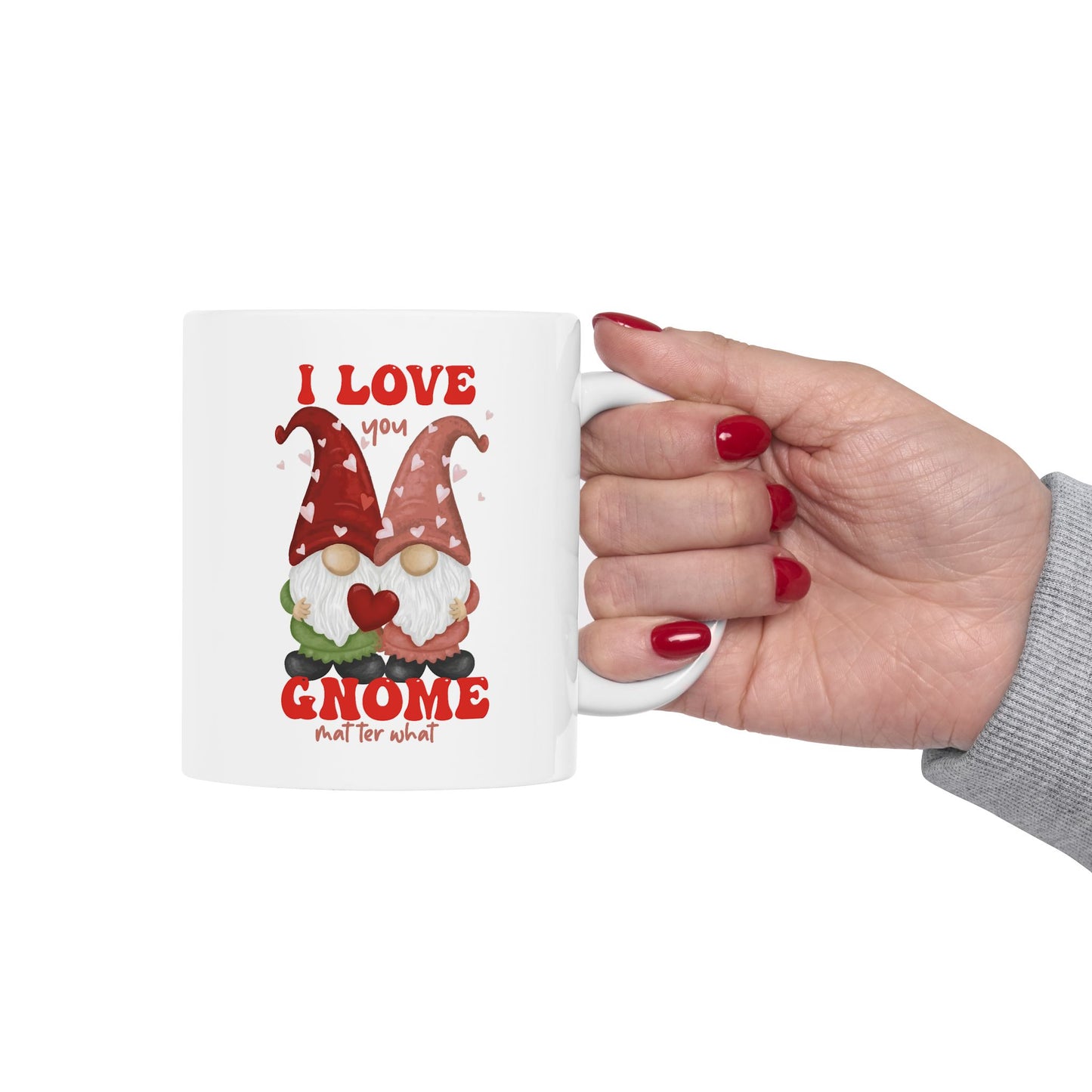 Valentine's Day Mug - I Love You Gnome