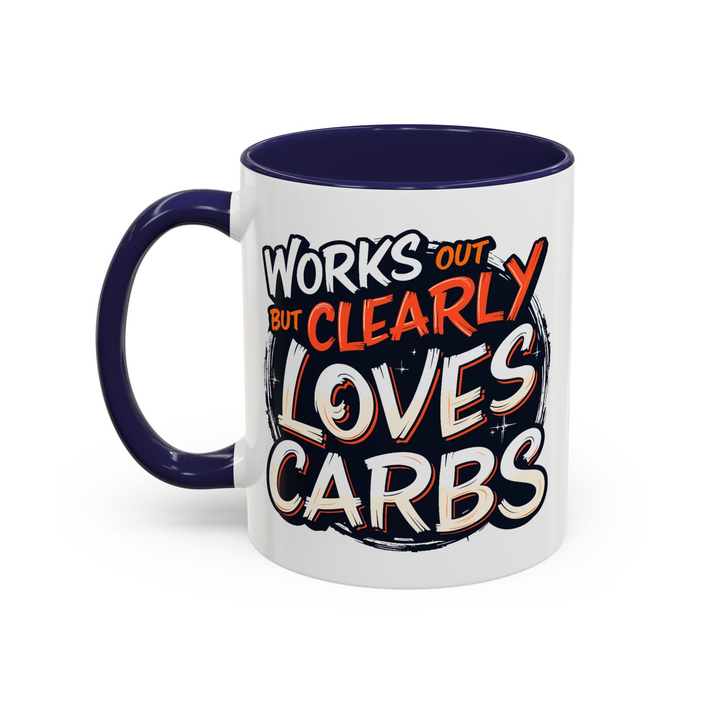 Adult Mug - Works Out But