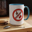 Adult Mug - Warning Don't Be A Cock Blocker
