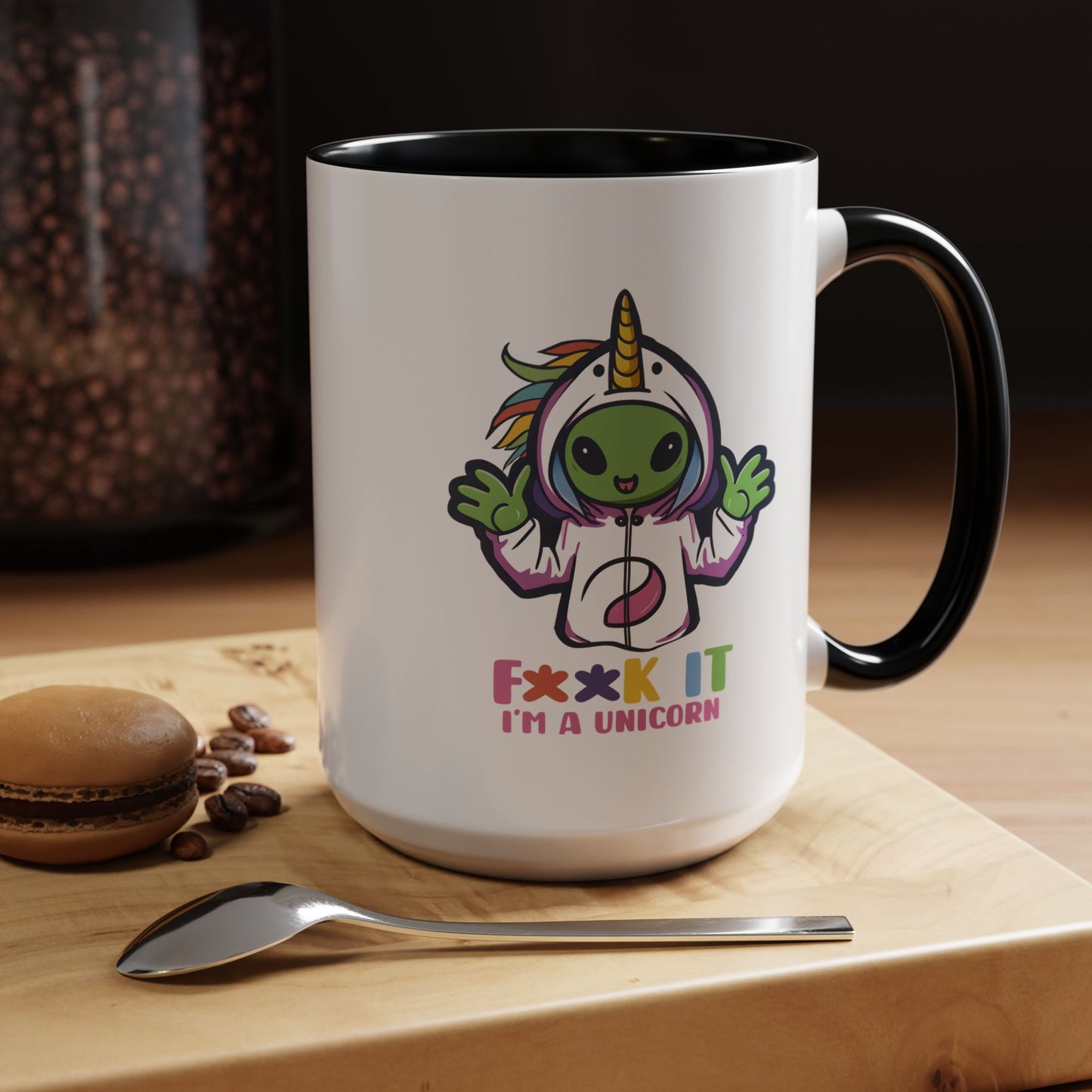 Alien Mug - F**K It I'm A Unicorn