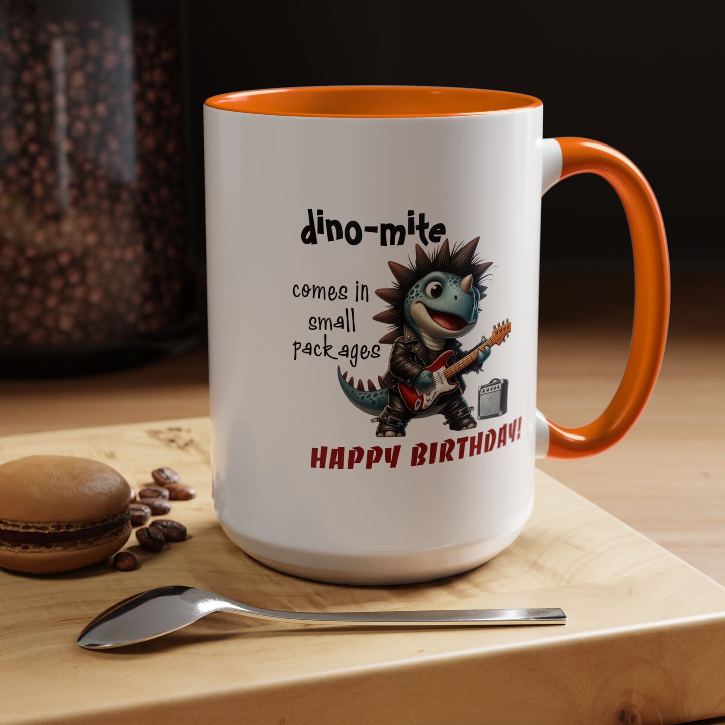 Birthday Mug - Dino-mite (Boy)