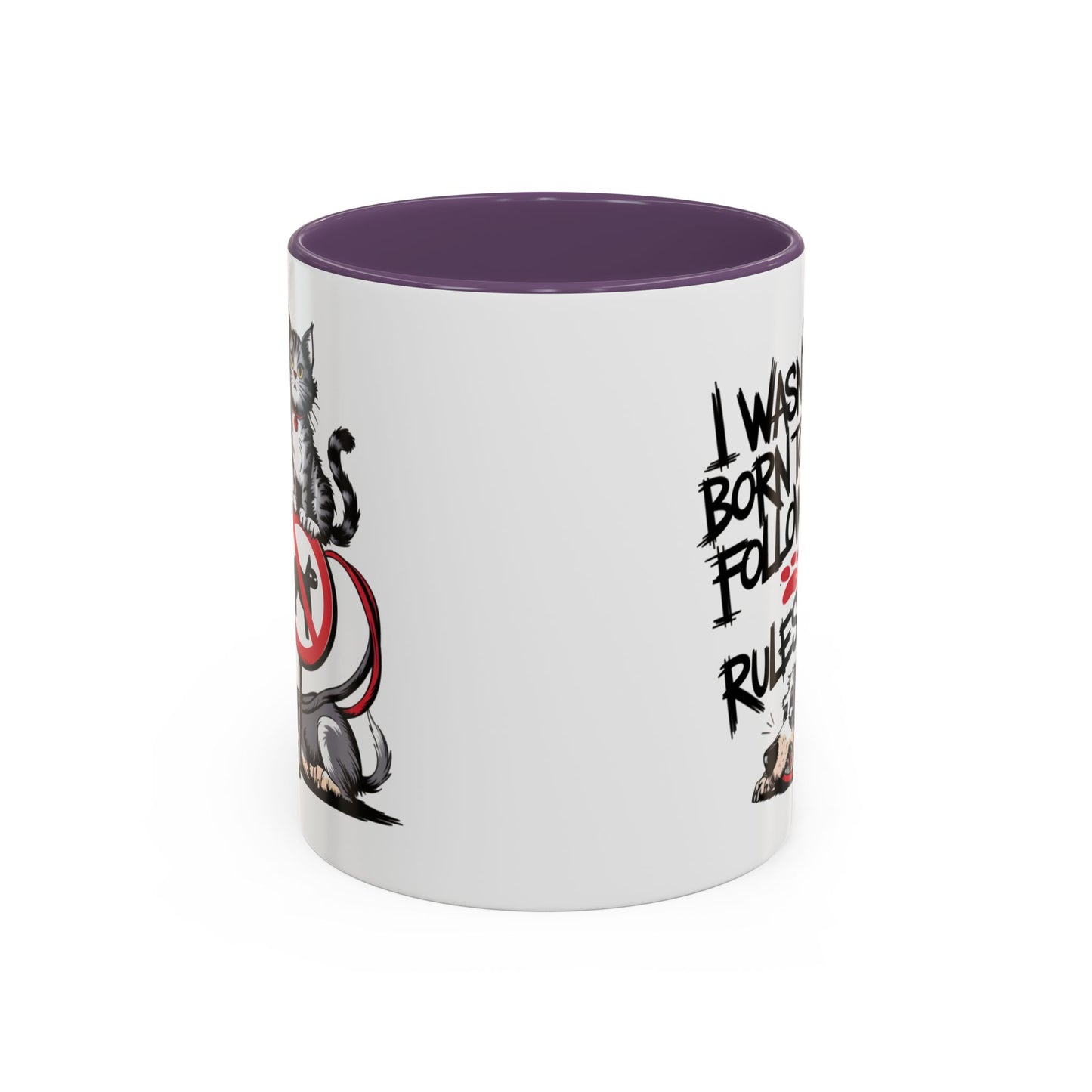 Animal Mug - I Wasn't Born To Follow Rules
