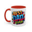 Father's Day Mug - Best Dad Ever Comic