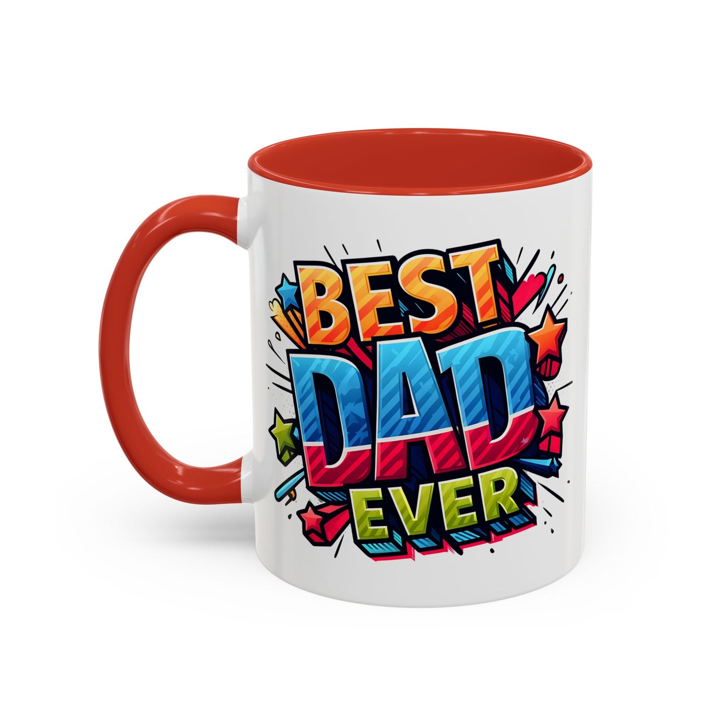 Father's Day Mug - Best Dad Ever Comic
