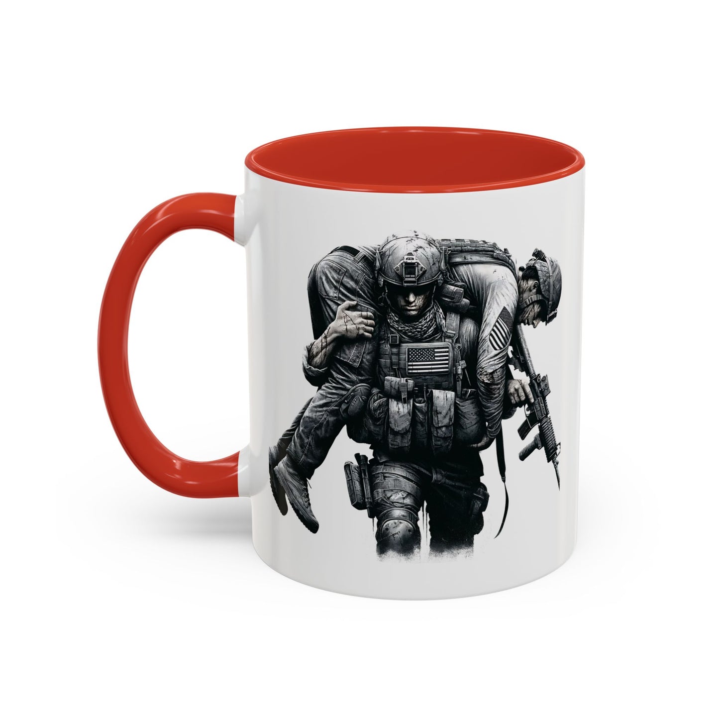4th of July Mug - American Combat Soldiers