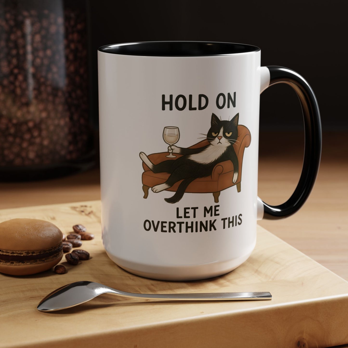 Animal Mug - Hold On Let Me Overthink This