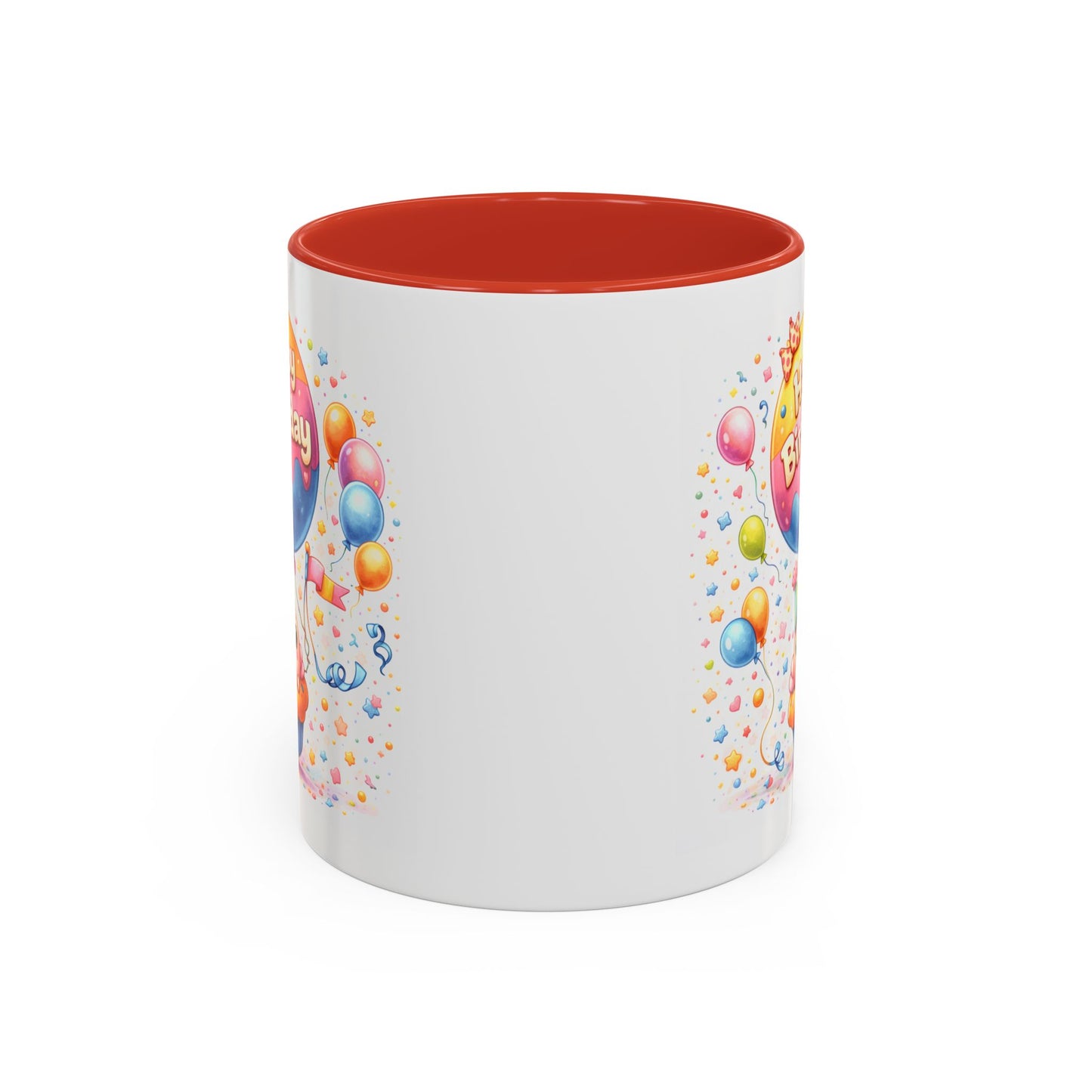 Birthday Mug - Cupcake Balloon