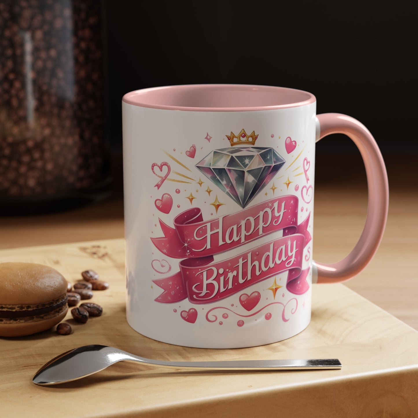Birthday Mug - Diamond Crown
