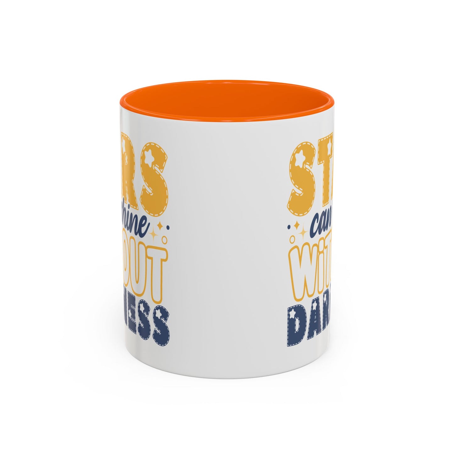 Motivation Mug - Stars Can't Shine Without Darkness
