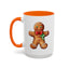 Christmas Mug - Smiling Gingerbread Man 2