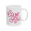 Anniversary Mug - Love You Hand Lettering