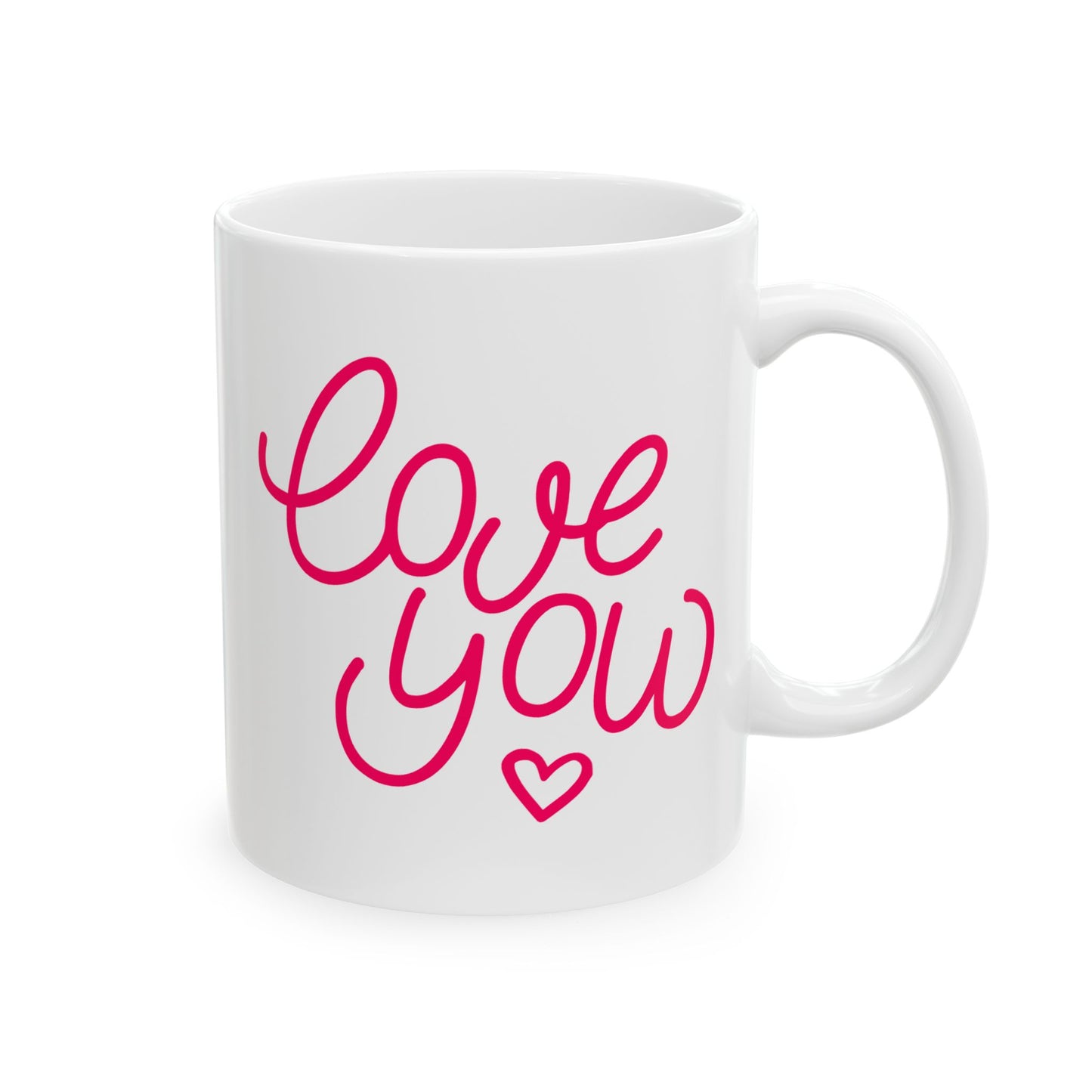 Anniversary Mug - Love You Hand Lettering