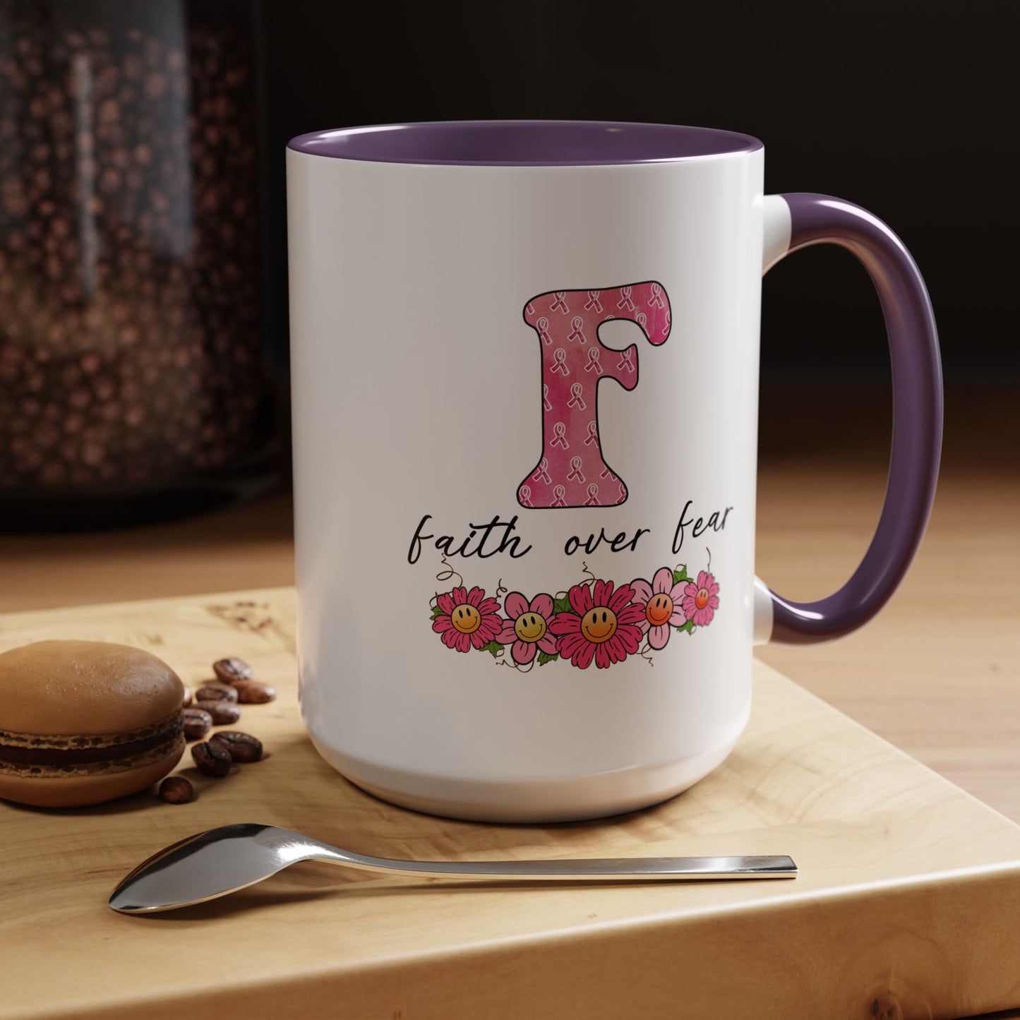 Religious Mug - Faith Over Fear
