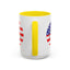 4th of July Mug - America Smiley Face