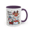 Christmas Mug - Merry Xmas Santa Snowman Reindeer