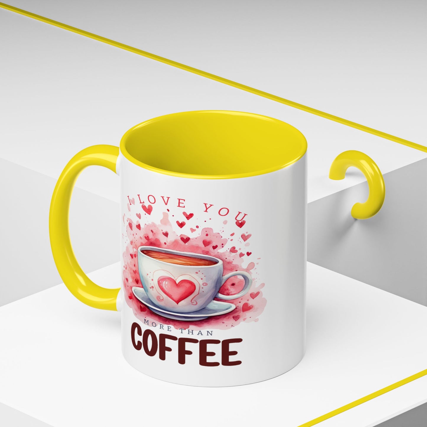 Anniversary Mug - I Love You More Than Coffee