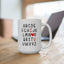 Valentine's Day Mug - I Love You Alphabet