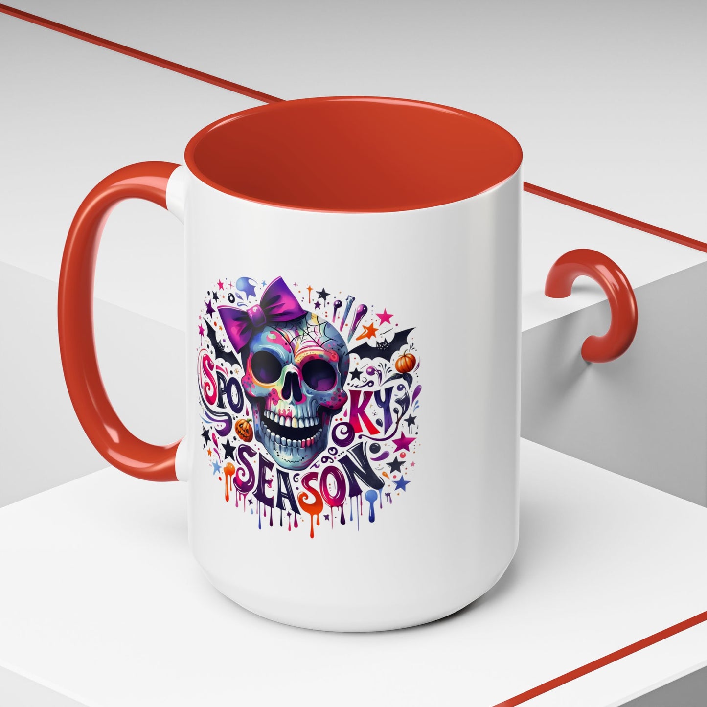 Halloween Mug - Spooky Season Skull