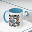 Animal Mug - My Human Works Hard