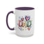Father's Day Mug - Dad Hearts