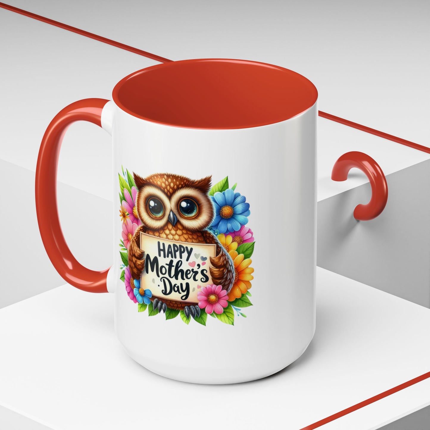 Mother's Day Mug - Happy Mother's Day Owl