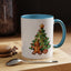 Christmas Mug - Gingerbread Man and Tree