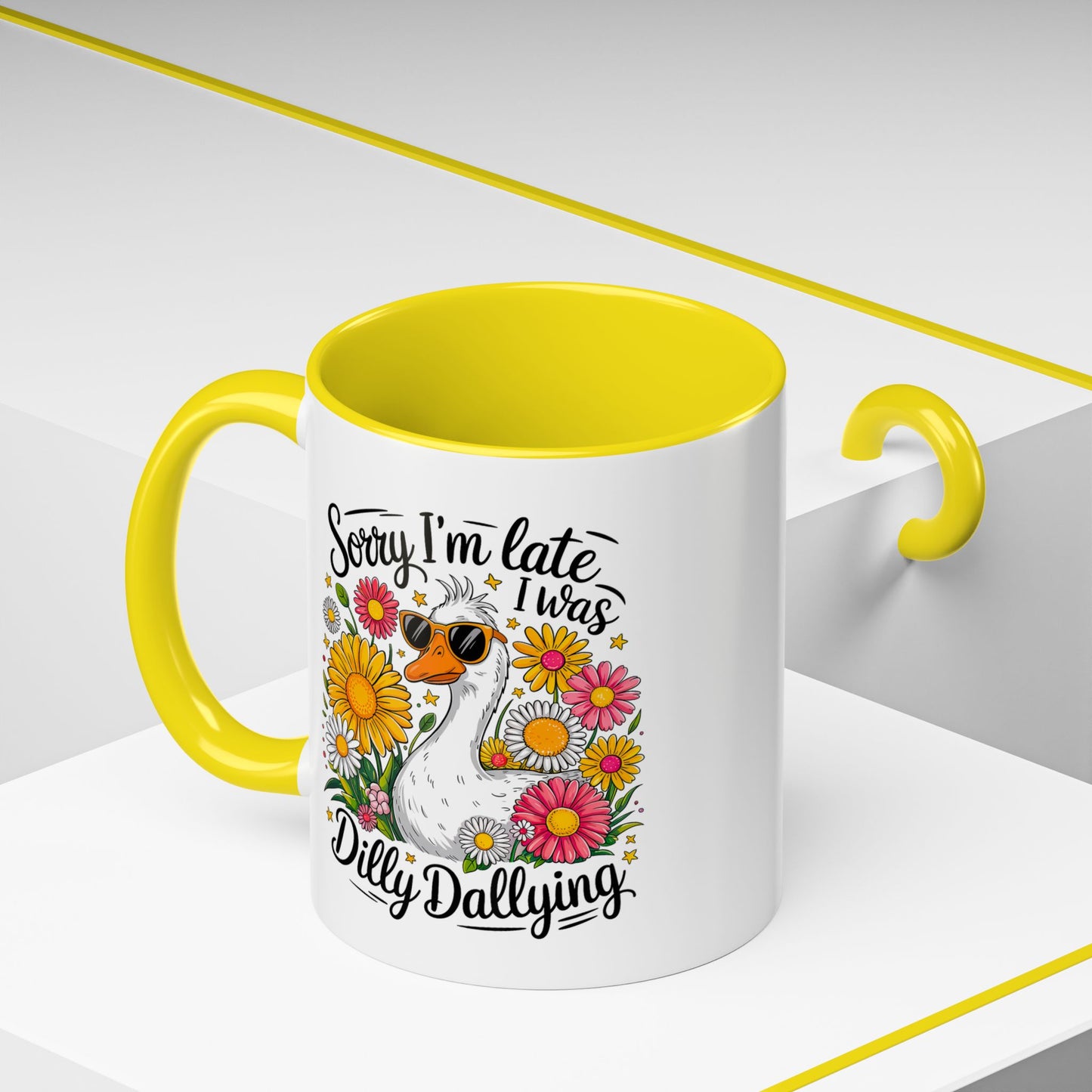 Office Mug - Sorry I'm Late