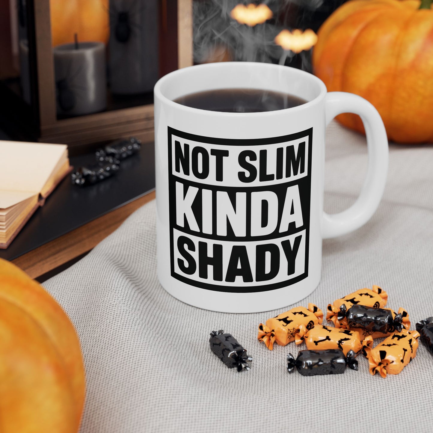 Humor Mug - Not Slim Kinda Shady