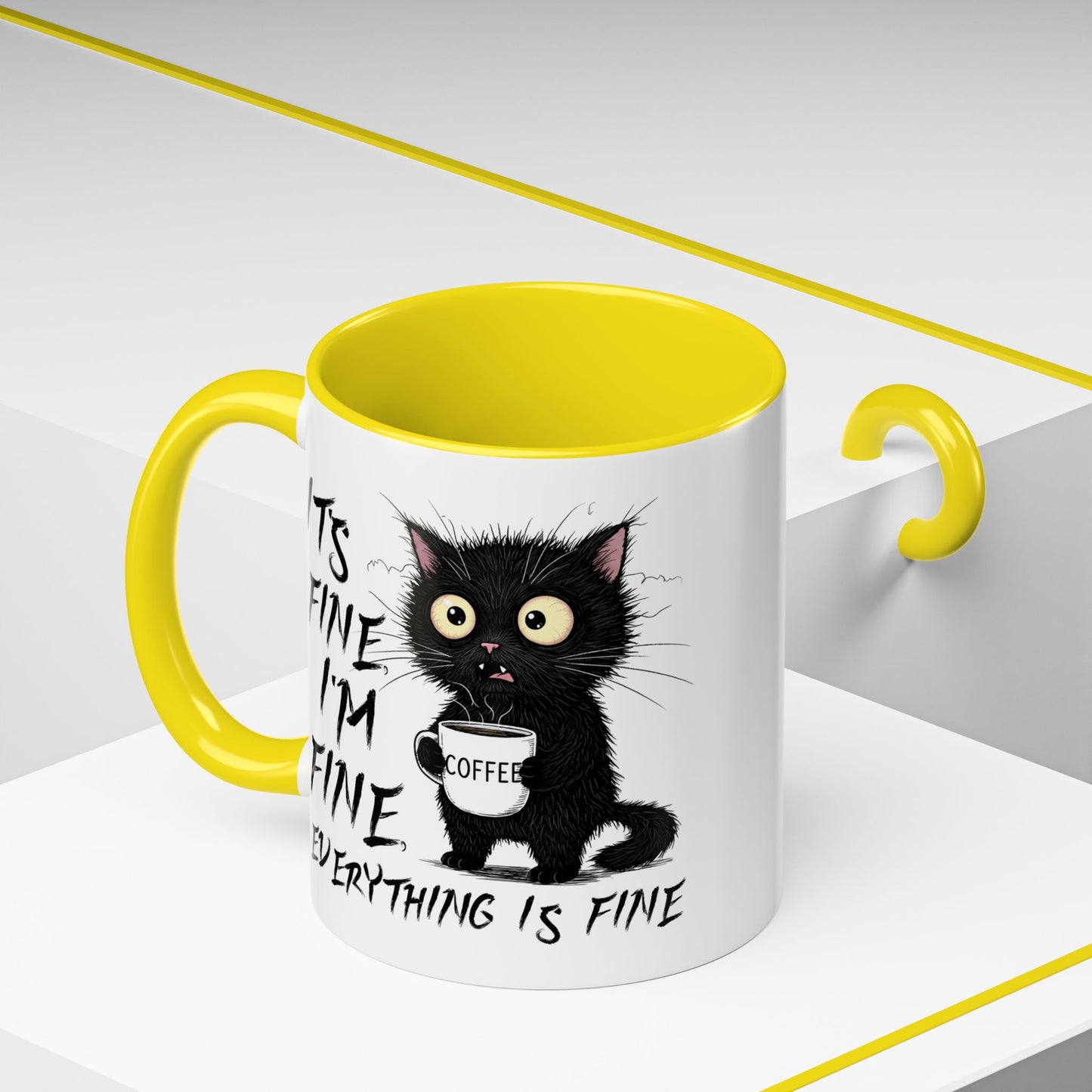 Animal Mug - It's Fine I'm Fine Everything is Fine