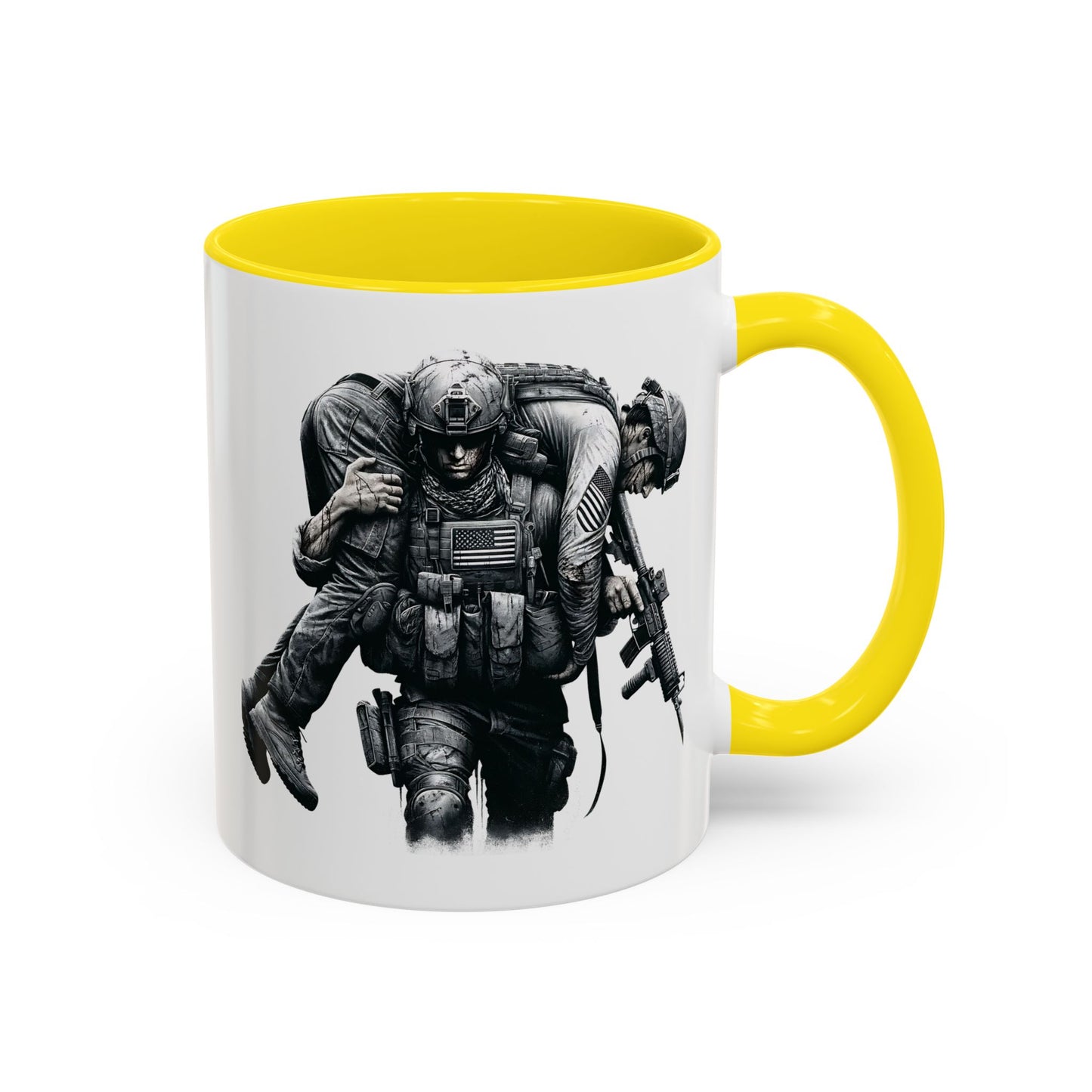 4th of July Mug - American Combat Soldiers