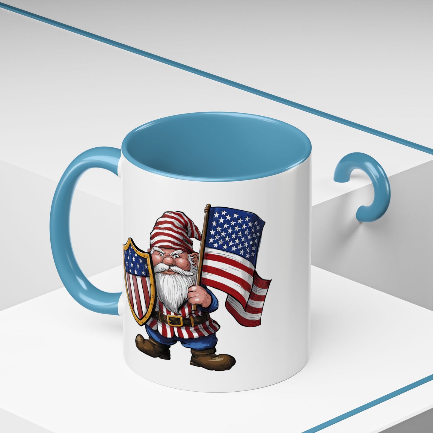 4th of July Mug - American Gnome 5