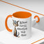 Humor Mug - Strong Coffee Brightens Your Mood