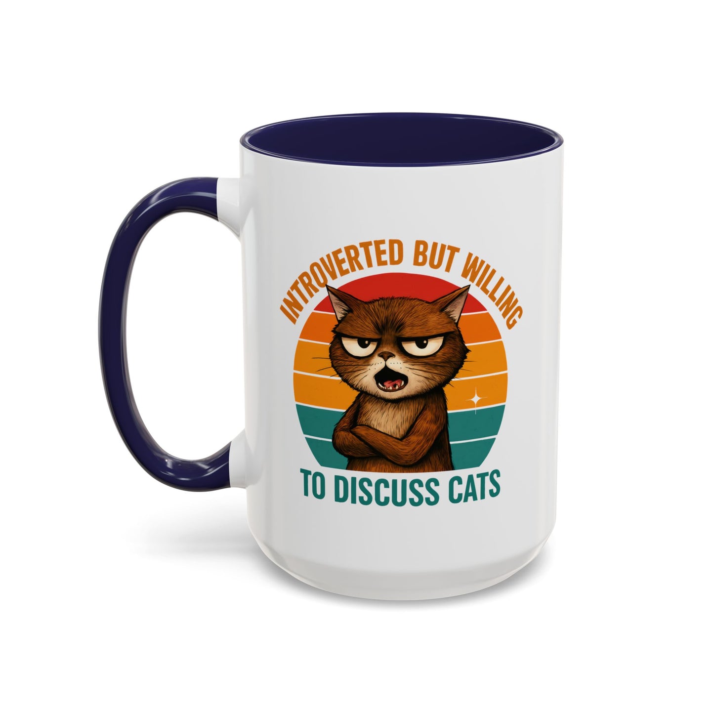 Animal Mug - Introverted But Willing To Discuss Cats