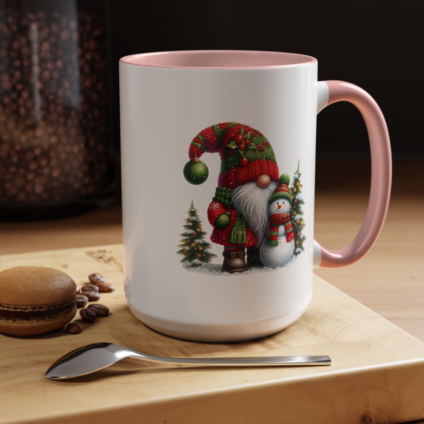 Christmas Mug - Gnome and Snowman