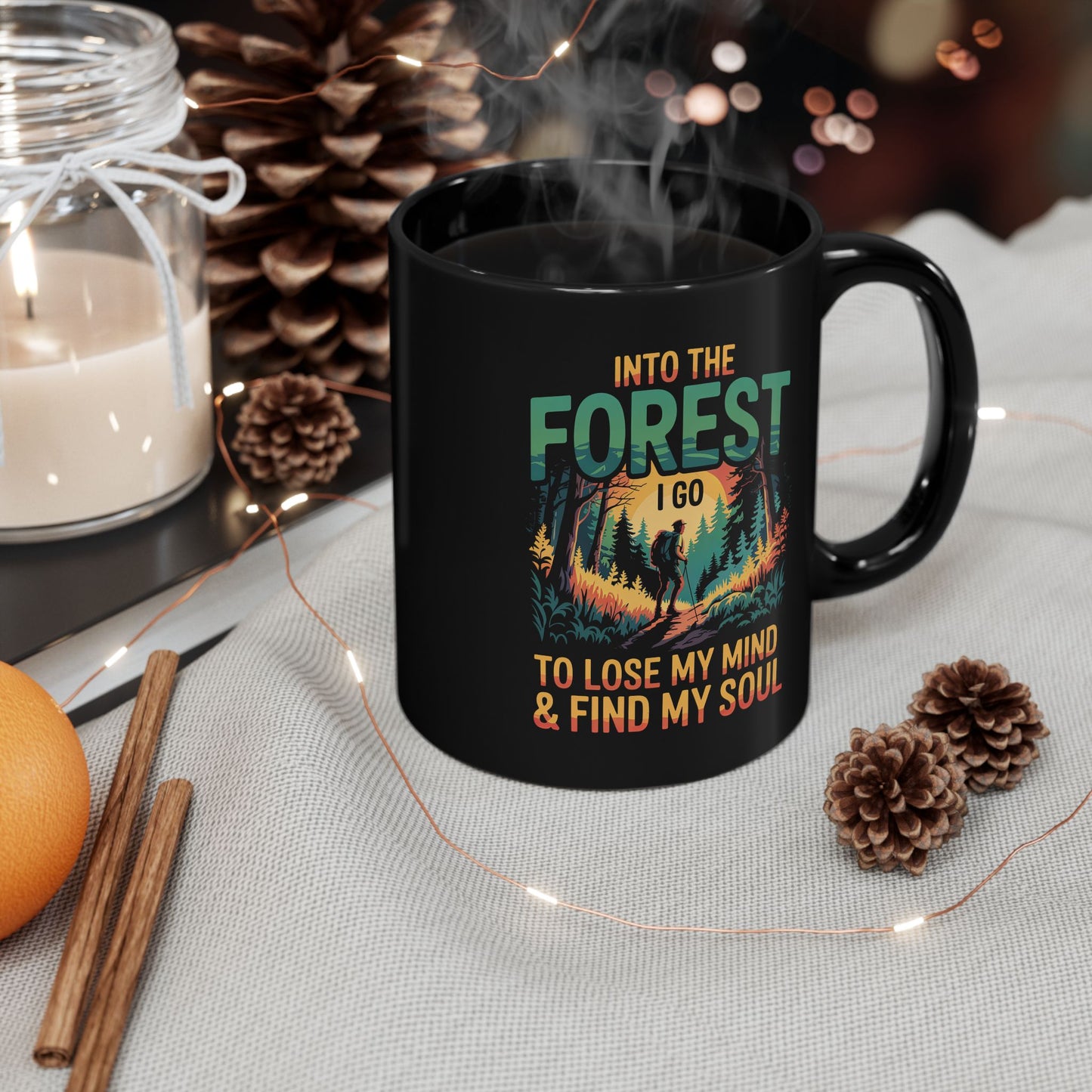Adventure Mug - And Into The Forest I Go