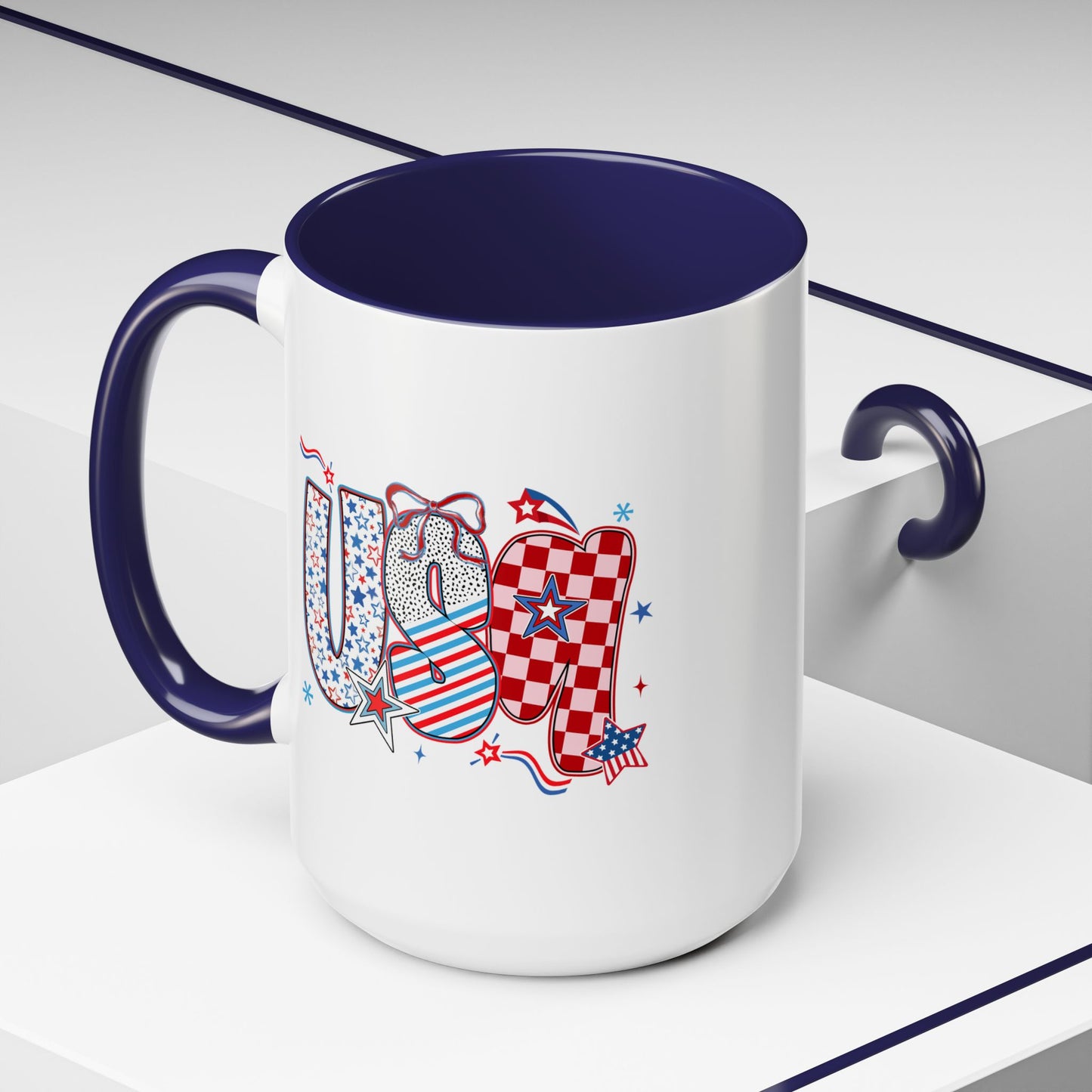 4th of July Mug - USA Coquette