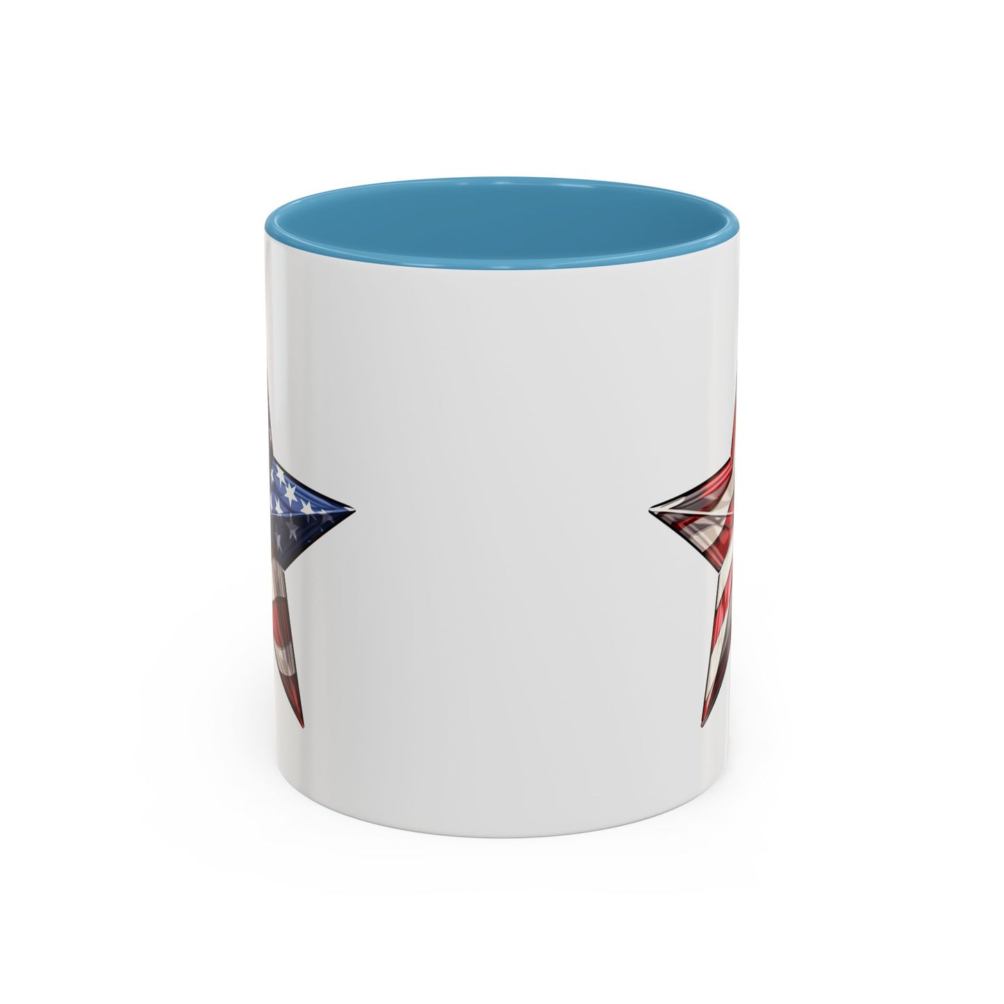 4th of July Mug - American Flag Star 3