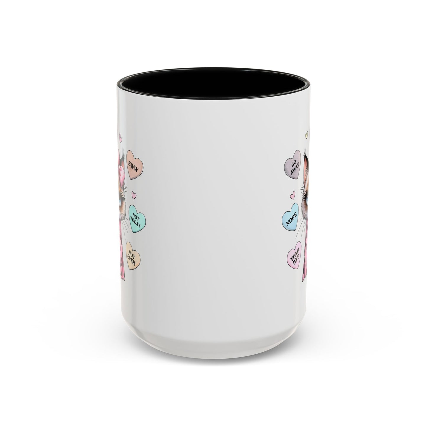 Animal Mug - Conversation Hearts