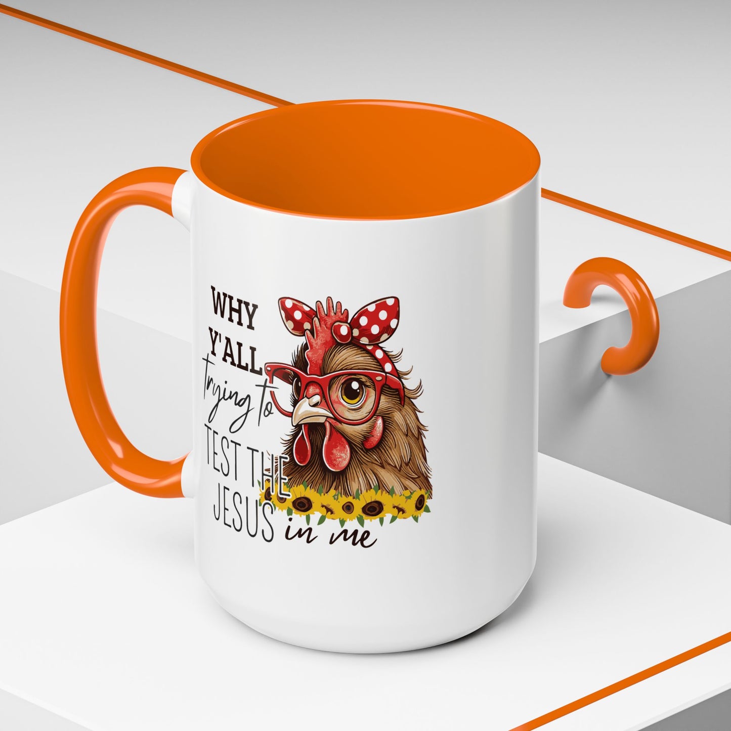 Humor Mug - Why Y'all Trying