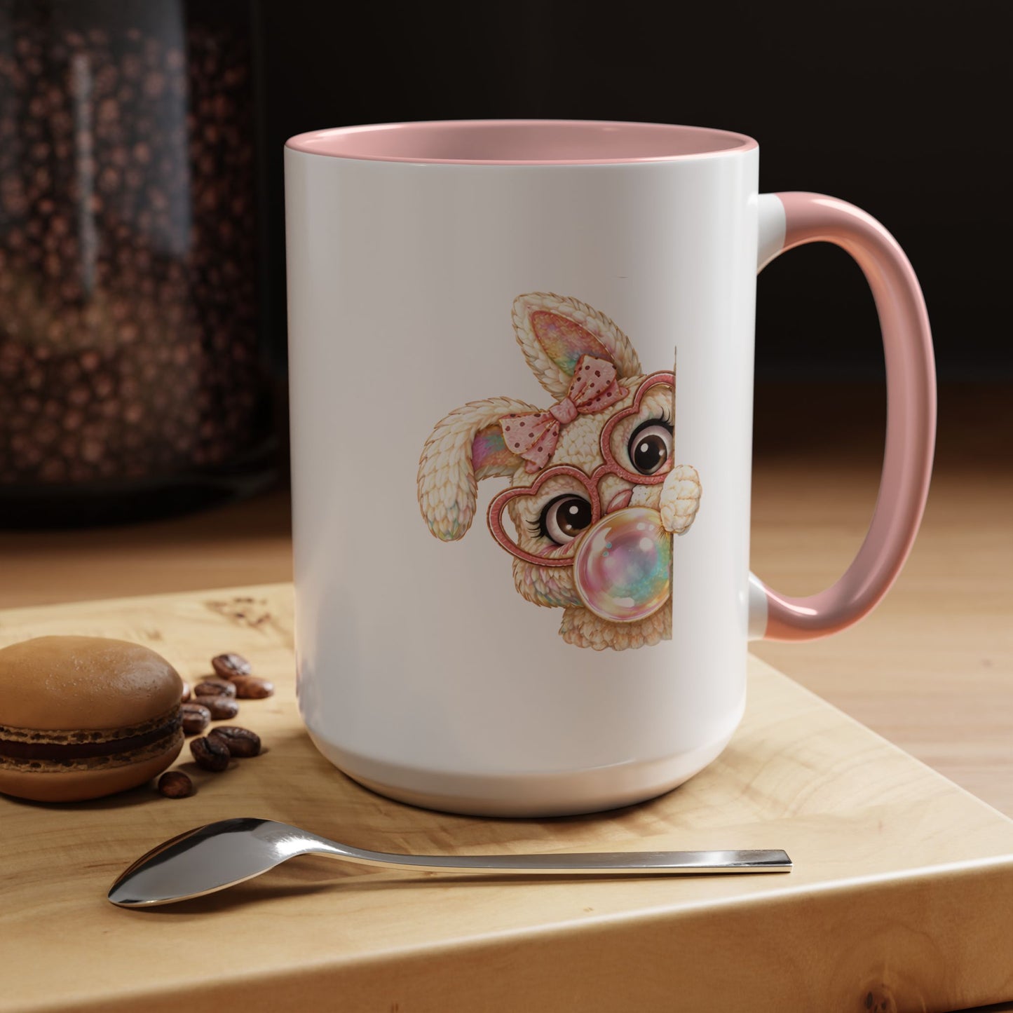 Easter Mug - Peaking Easter Bunny