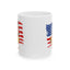 4th of July Mug - Patriotic Duck with Mullet