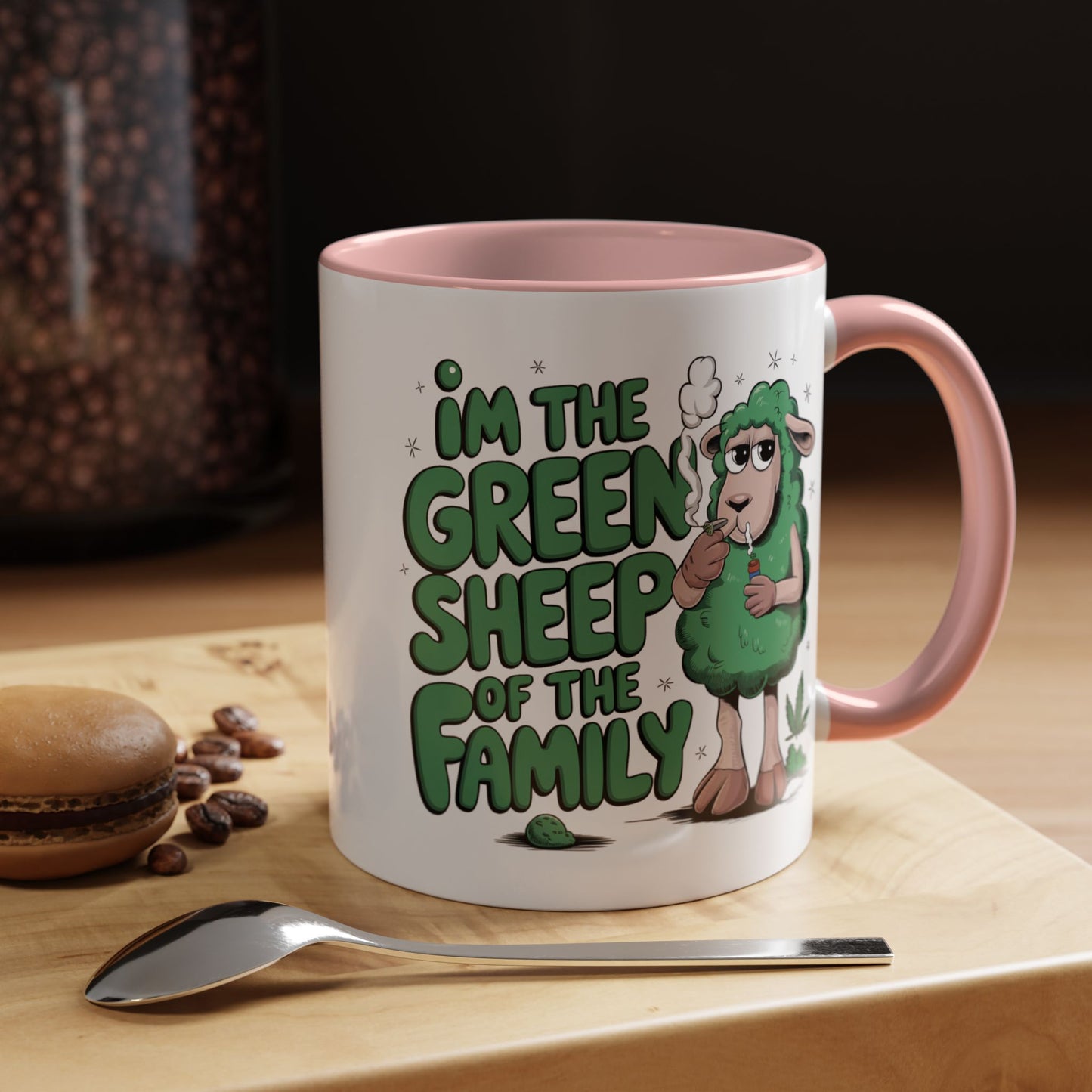 Adult Mug - I'm The Green Sheep