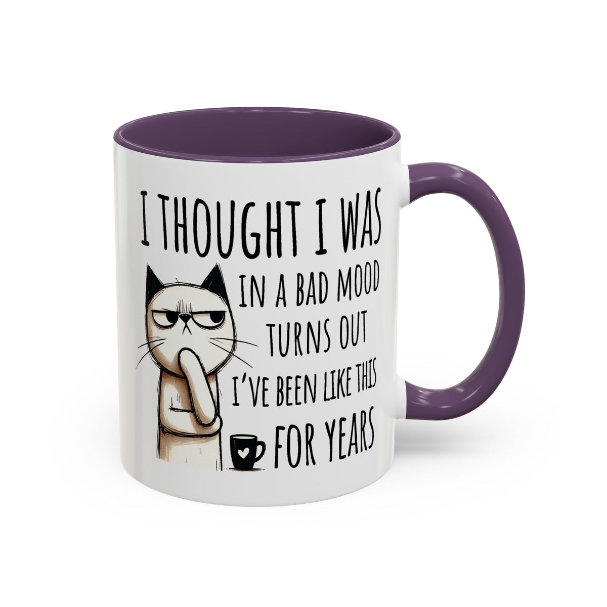 Adult Mug - I Thought I Was In A Bad Mood