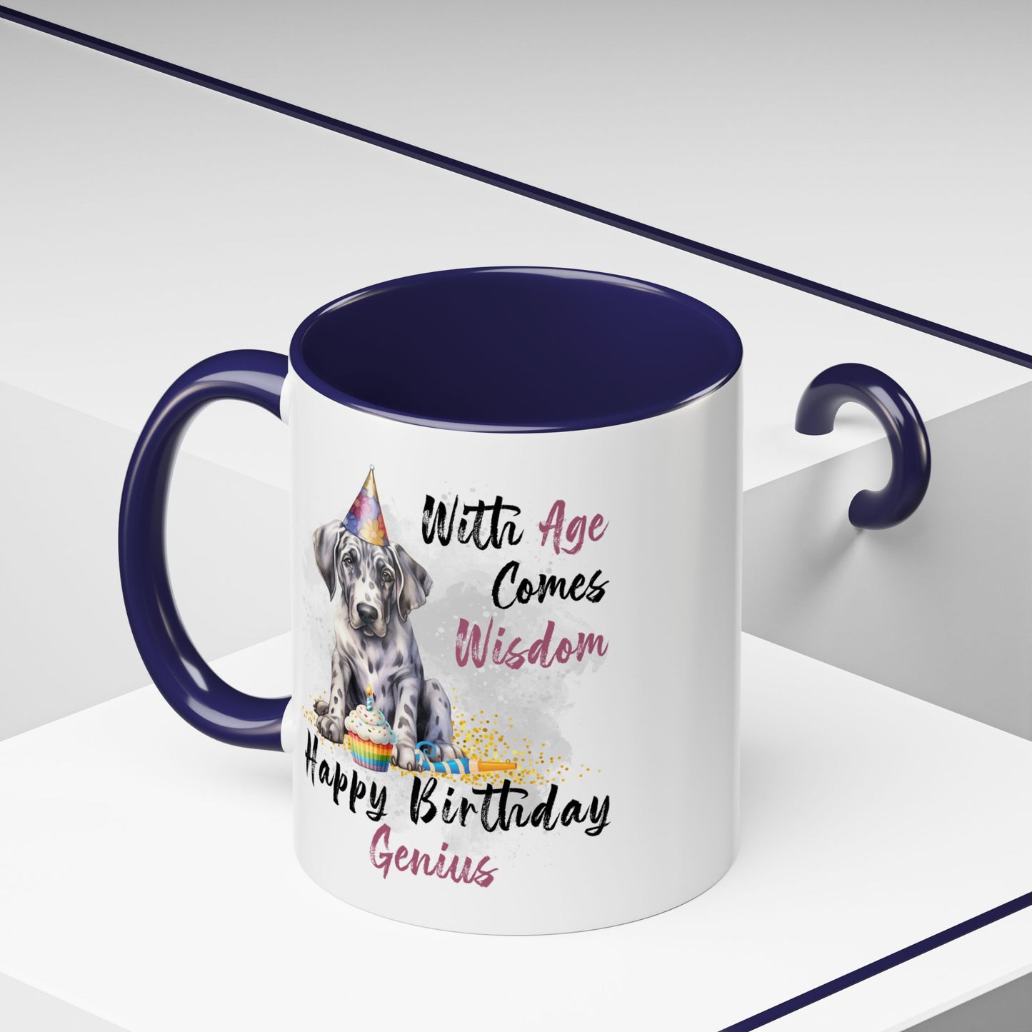 Birthday Mug - With Age Comes Wisdom