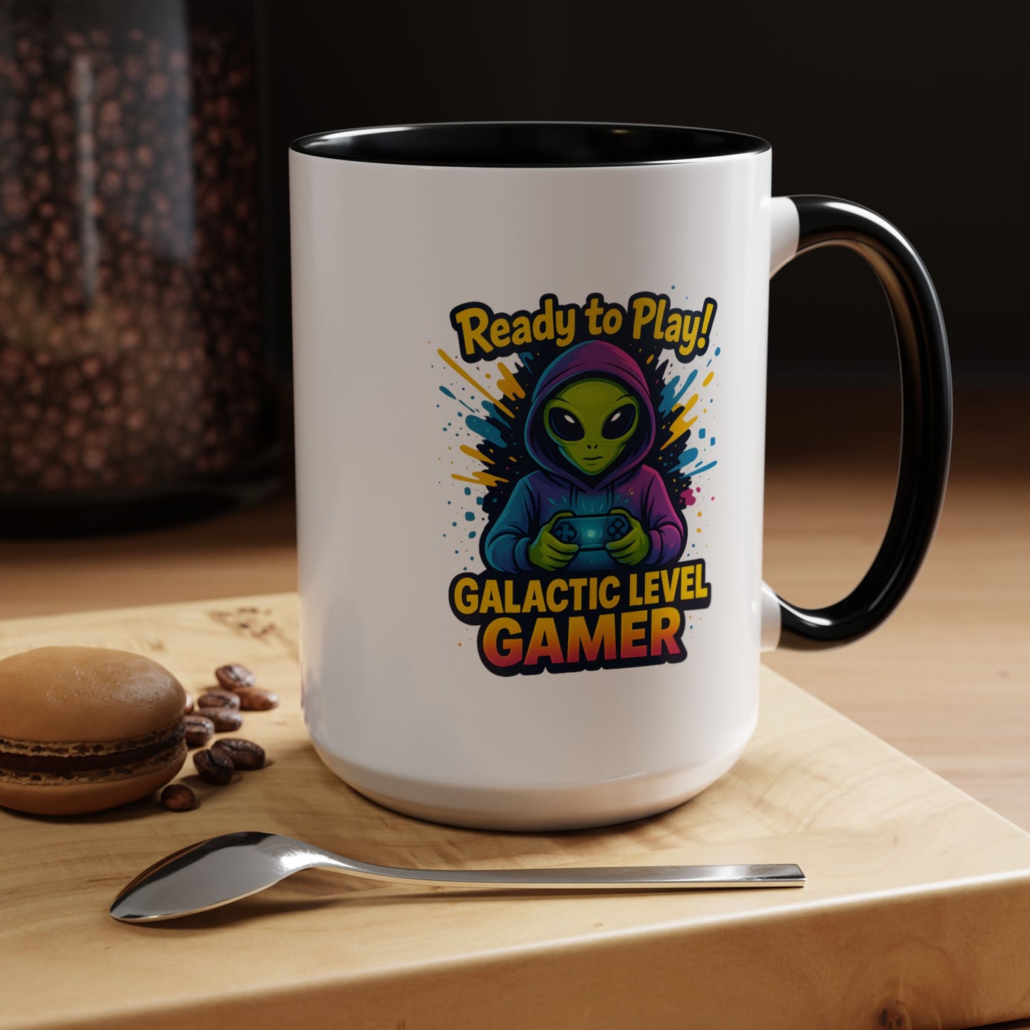 Alien Mug - Galactic Level Gamer