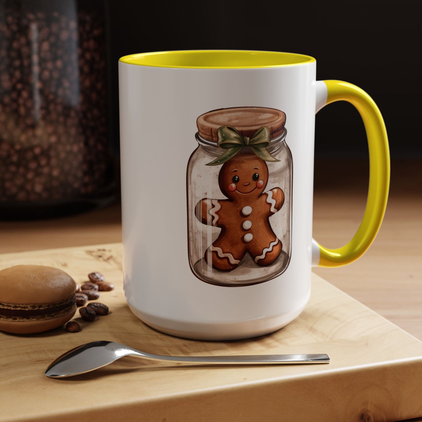 Christmas Mug - Gingerbread Man Jar